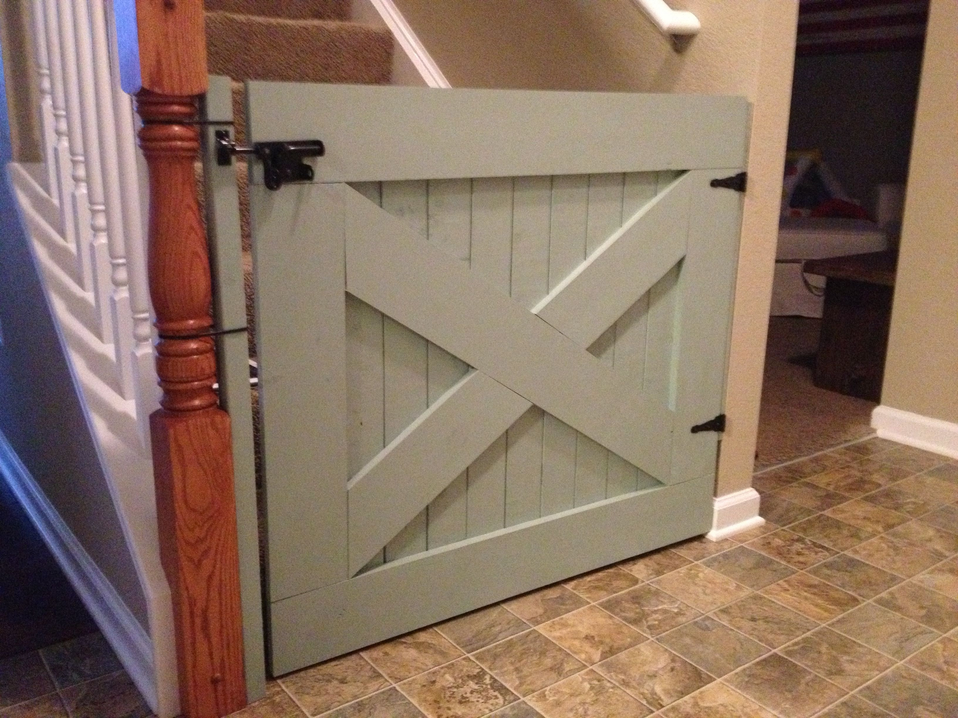 Best ideas about Baby Gate With Door
. Save or Pin Baby Doors & DIY Barn Door Baby Gate For Stairs STEP 9""sc Now.