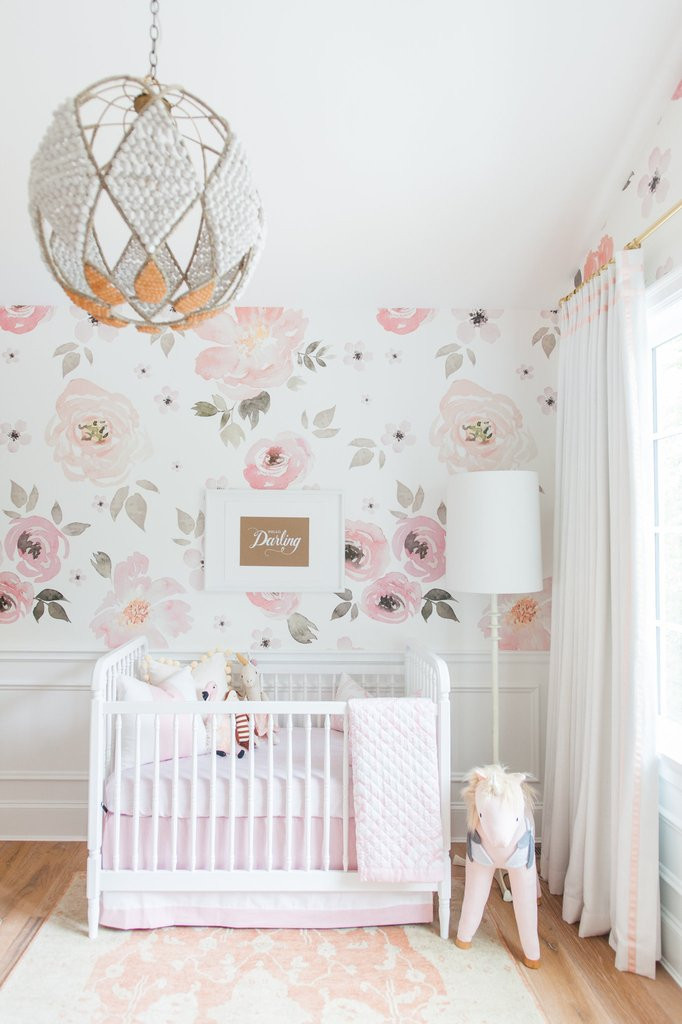 Best ideas about Baby Girl Room
. Save or Pin 25 Floral Themed Nursery for Girl Baby Now.