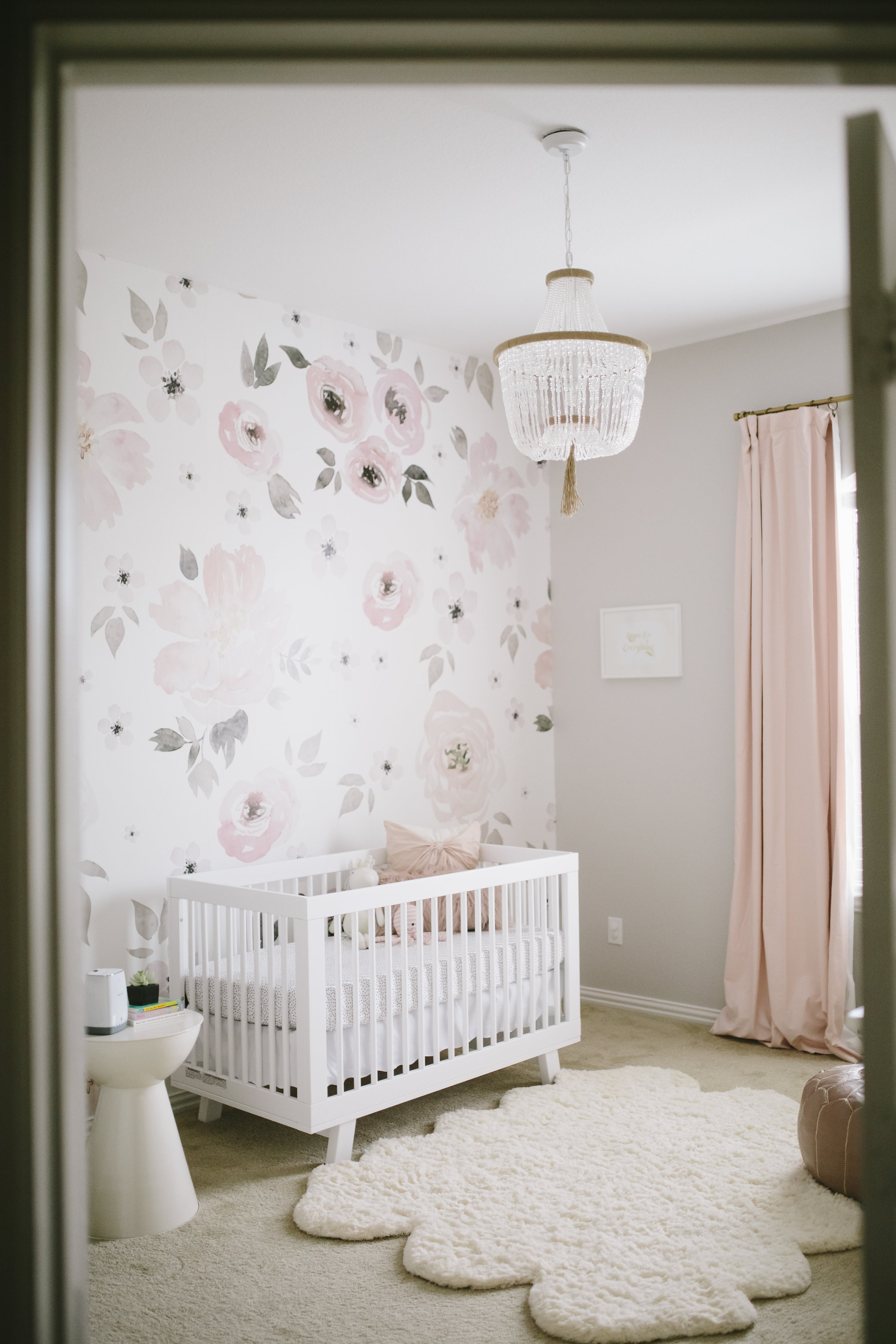 Best ideas about Baby Girl Room Ideas
. Save or Pin Harper s Floral Whimsy Nursery Project Nursery Now.