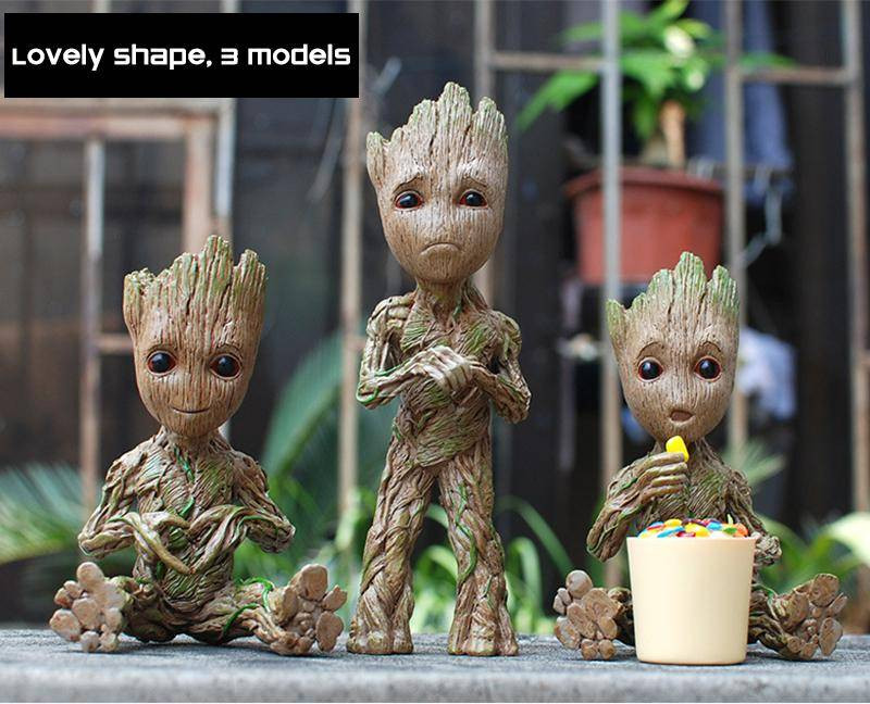 Best ideas about Baby Groot Flower Pot Amazon
. Save or Pin Guardians of the Galaxy Vol 2 movie baby Groot gum dolls Now.