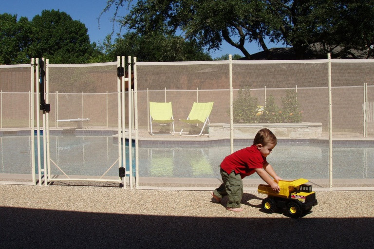 Best ideas about Baby Guard Pool Fence
. Save or Pin THE SAFEST POOL FENCE 1 Swimming Pool Safety Fencing In Now.
