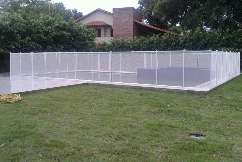 Best ideas about Baby Guard Pool Fence
. Save or Pin White Swimming Pool Fences Baby Guard Pool Fence Now.