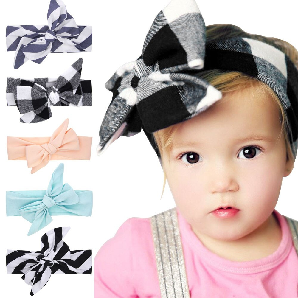 Best ideas about Baby Head Wraps DIY
. Save or Pin Littlge girls Big Bow Headwraps DIY Turban Tie Kids Summer Now.