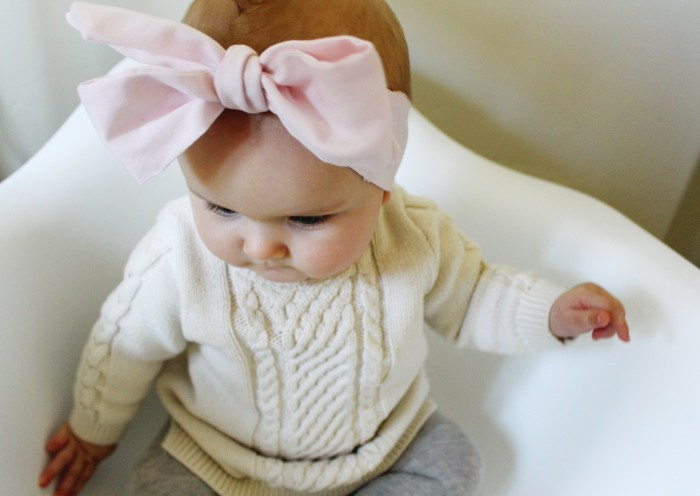 Best ideas about Baby Head Wraps DIY
. Save or Pin DIY Baby Oversized Bow Headwraps Now.