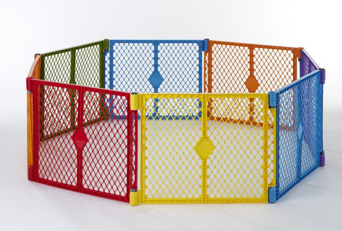 Best ideas about Baby Play Yard Gate
. Save or Pin North States Color Superyard Baby Pet Gate Portable Play Now.