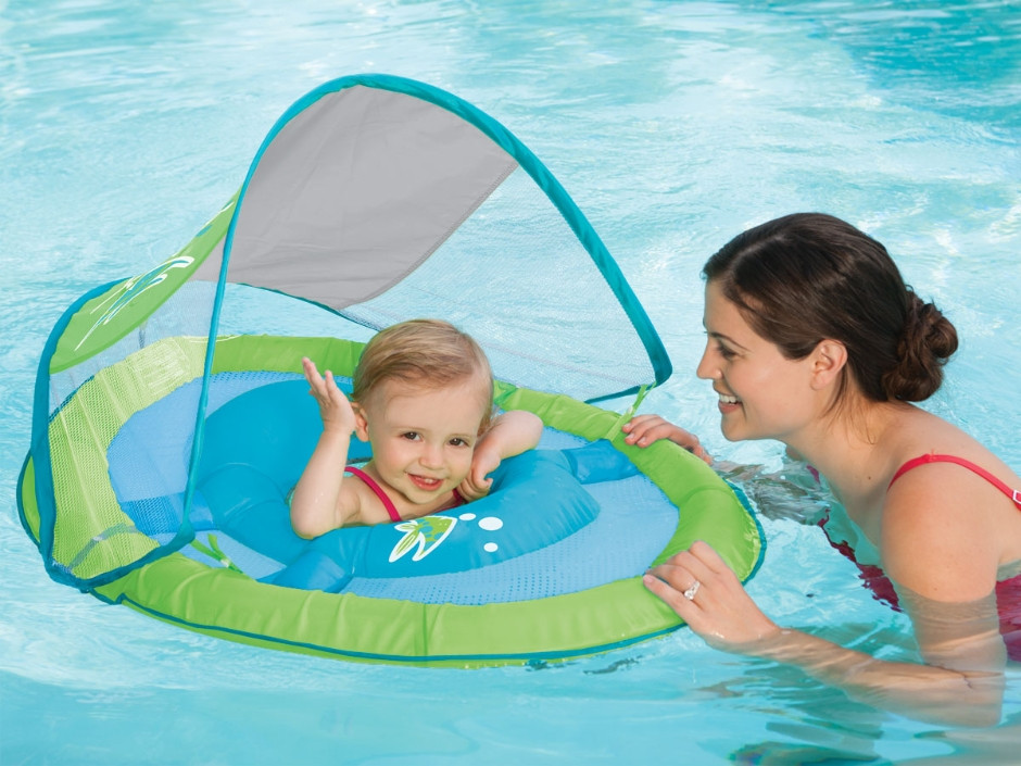 Best ideas about Baby Pool Floats
. Save or Pin Baby Spring Pool Float with Sun Canopy Now.