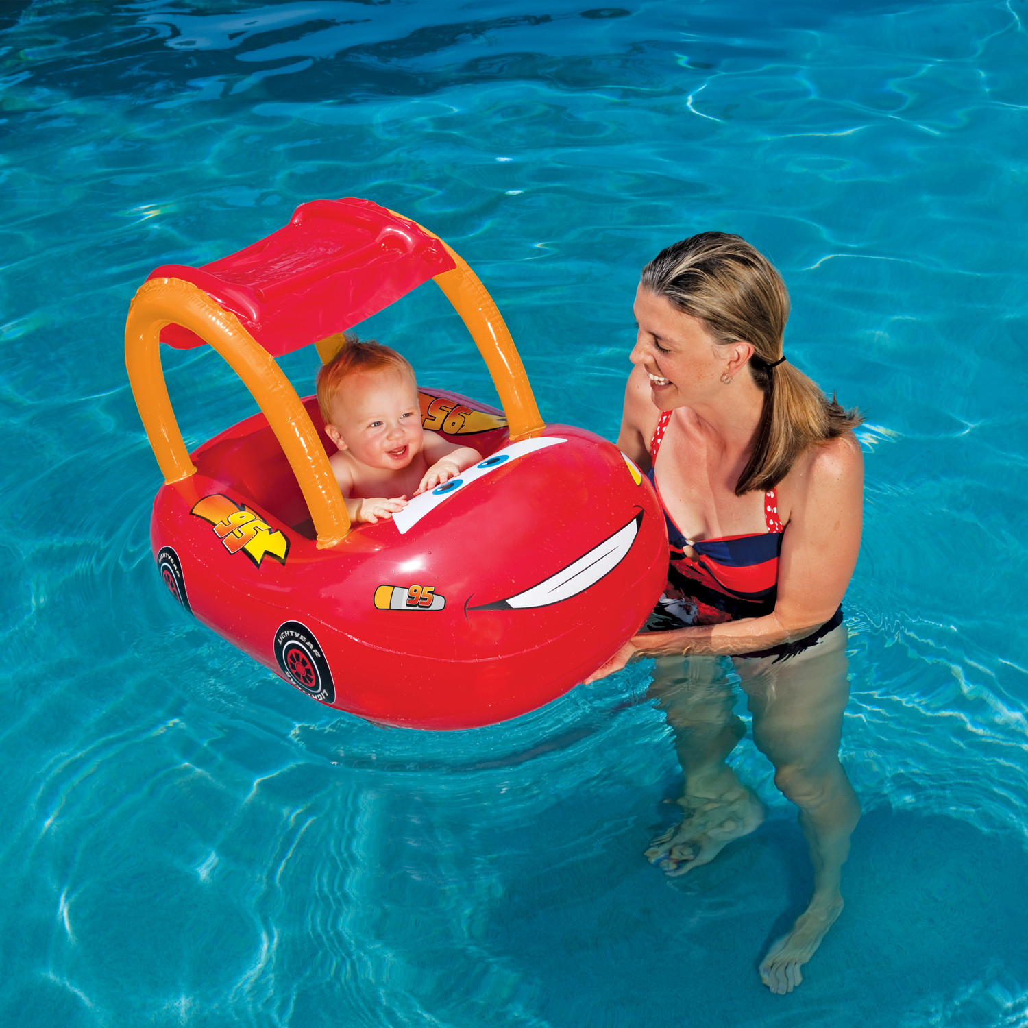 Best ideas about Baby Pool Floats
. Save or Pin Baby Boat & Pool Float with Canopy Now.