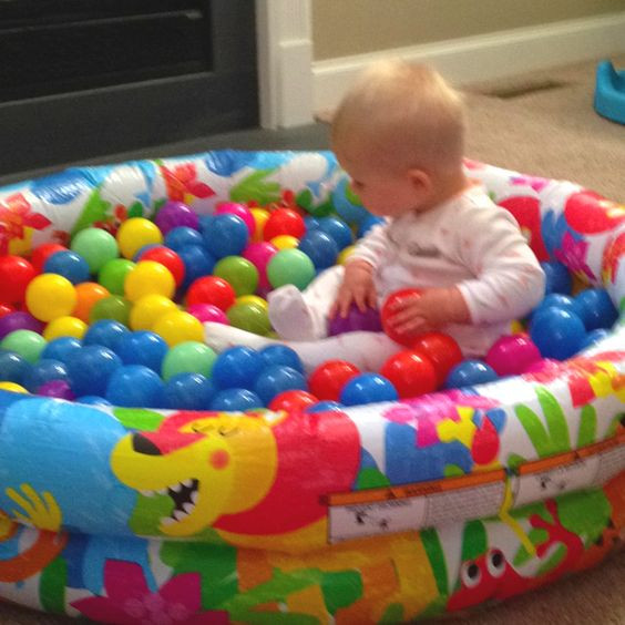 Best ideas about Baby Pool Target
. Save or Pin Home made ball pit Blow up plastic baby pool and balls Now.