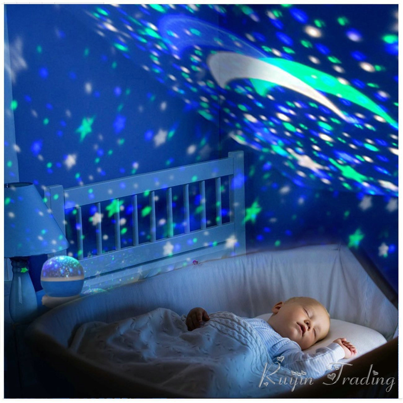 Best ideas about Baby Room Night Light
. Save or Pin LED Rotating Star Projector Novelty Lighting Moon Sky Now.