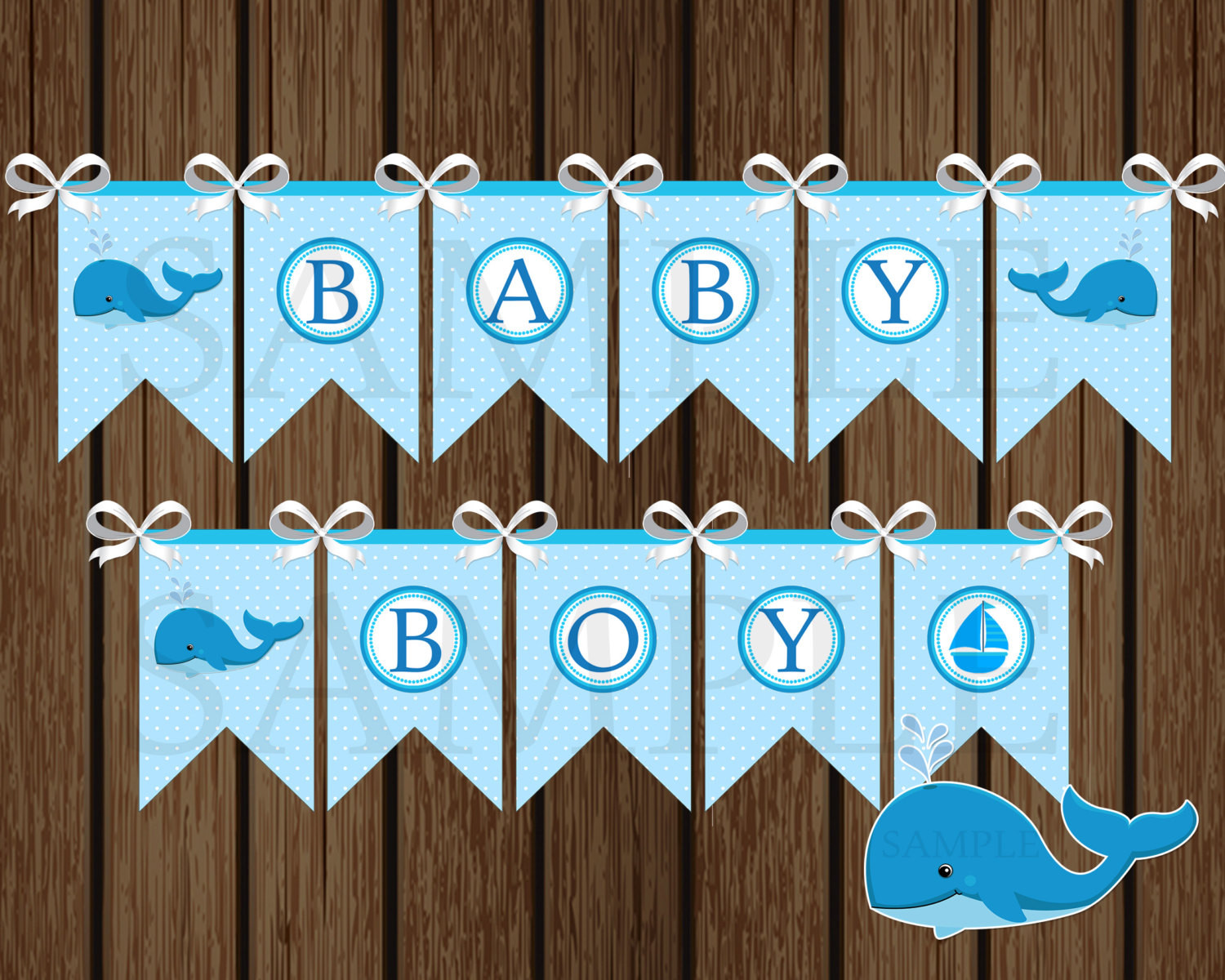 Best ideas about Baby Shower Banner DIY
. Save or Pin Baby Boy Whale Banner DIY Whale Baby Shower Banner Shower Now.