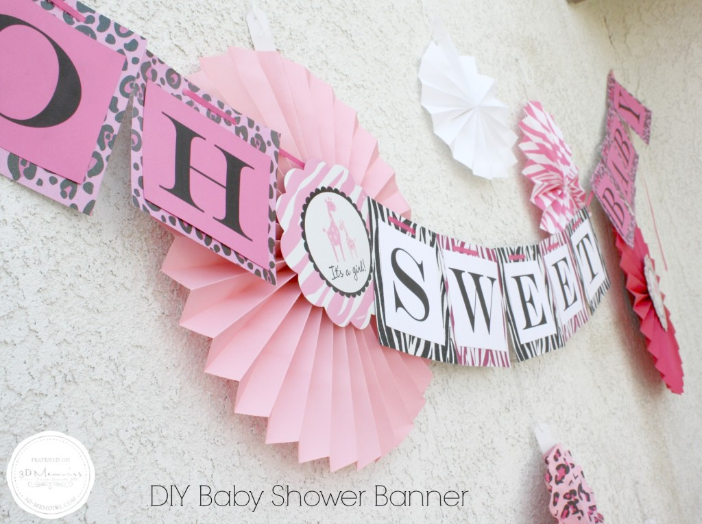 Best ideas about Baby Shower Banner DIY
. Save or Pin DIY Baby Shower Candy Buffet Project Nursery Now.