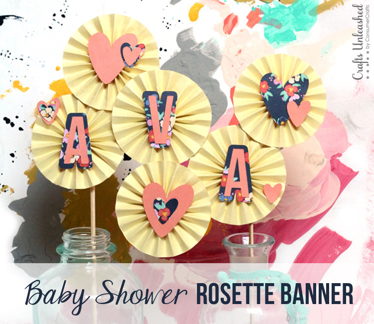 Best ideas about Baby Shower Banner DIY
. Save or Pin DIY Baby Shower Banner Rosettes Crafts Unleashed Now.