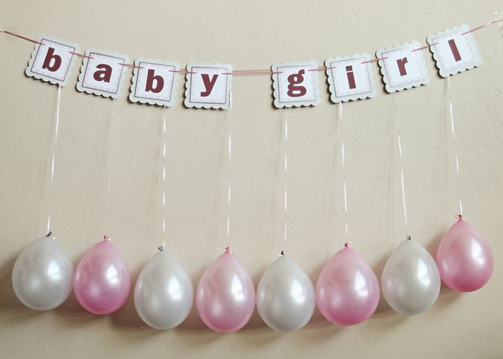 Best ideas about Baby Shower Banners DIY
. Save or Pin DIY banner for a girl baby shower So easy to make Now.