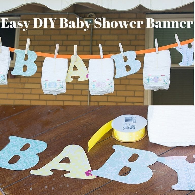 Best ideas about Baby Shower Banners DIY
. Save or Pin DIY Baby Shower Banner Now.