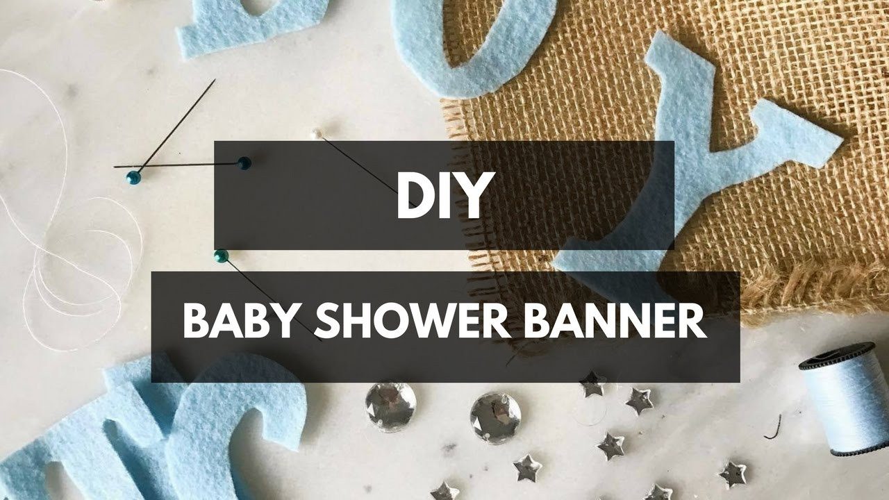 Best ideas about Baby Shower Banners DIY
. Save or Pin DIY Baby Shower Banner Now.