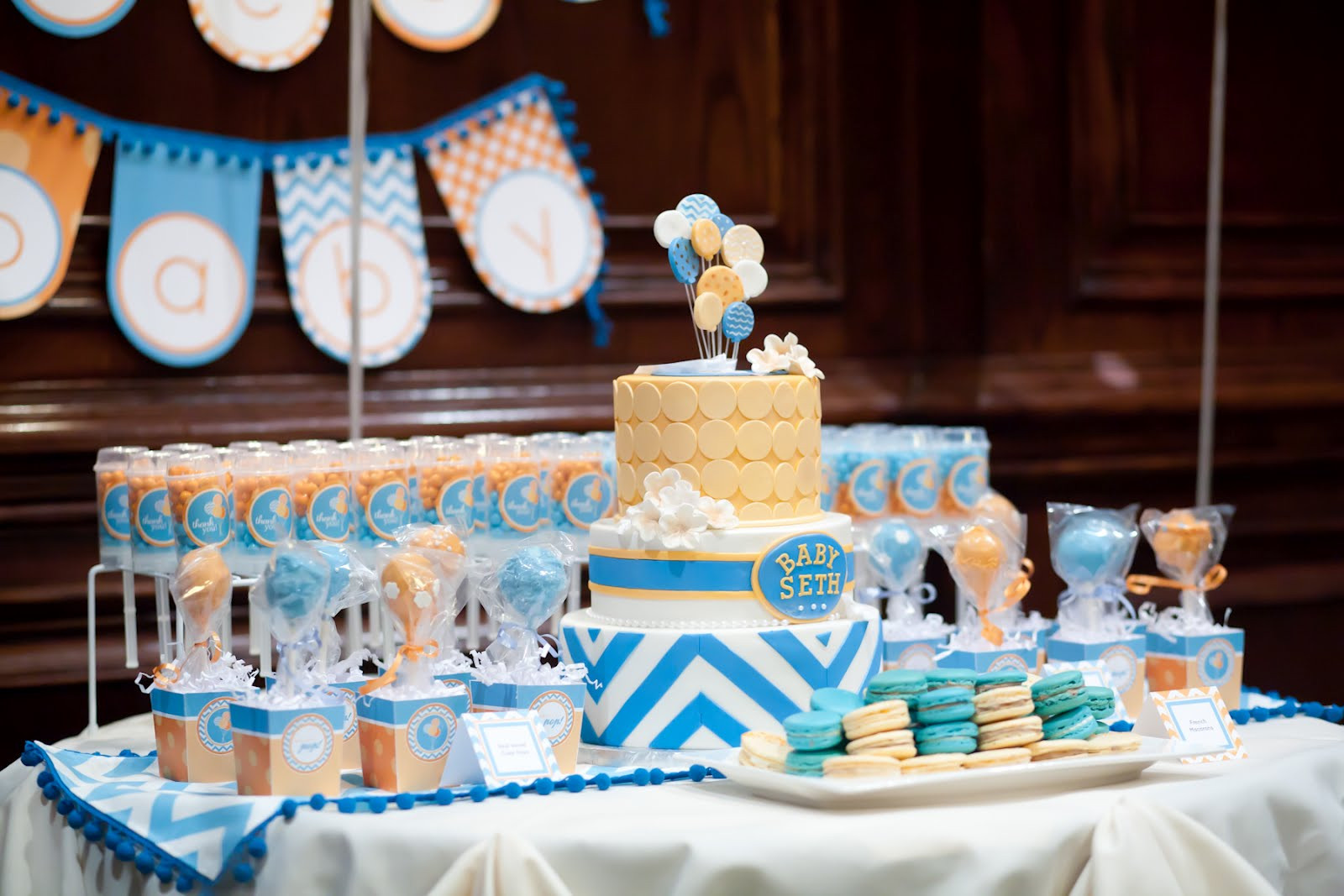 Best ideas about Baby Shower Cake Table
. Save or Pin Pure Joy Events About to Pop Baby Shower Now.