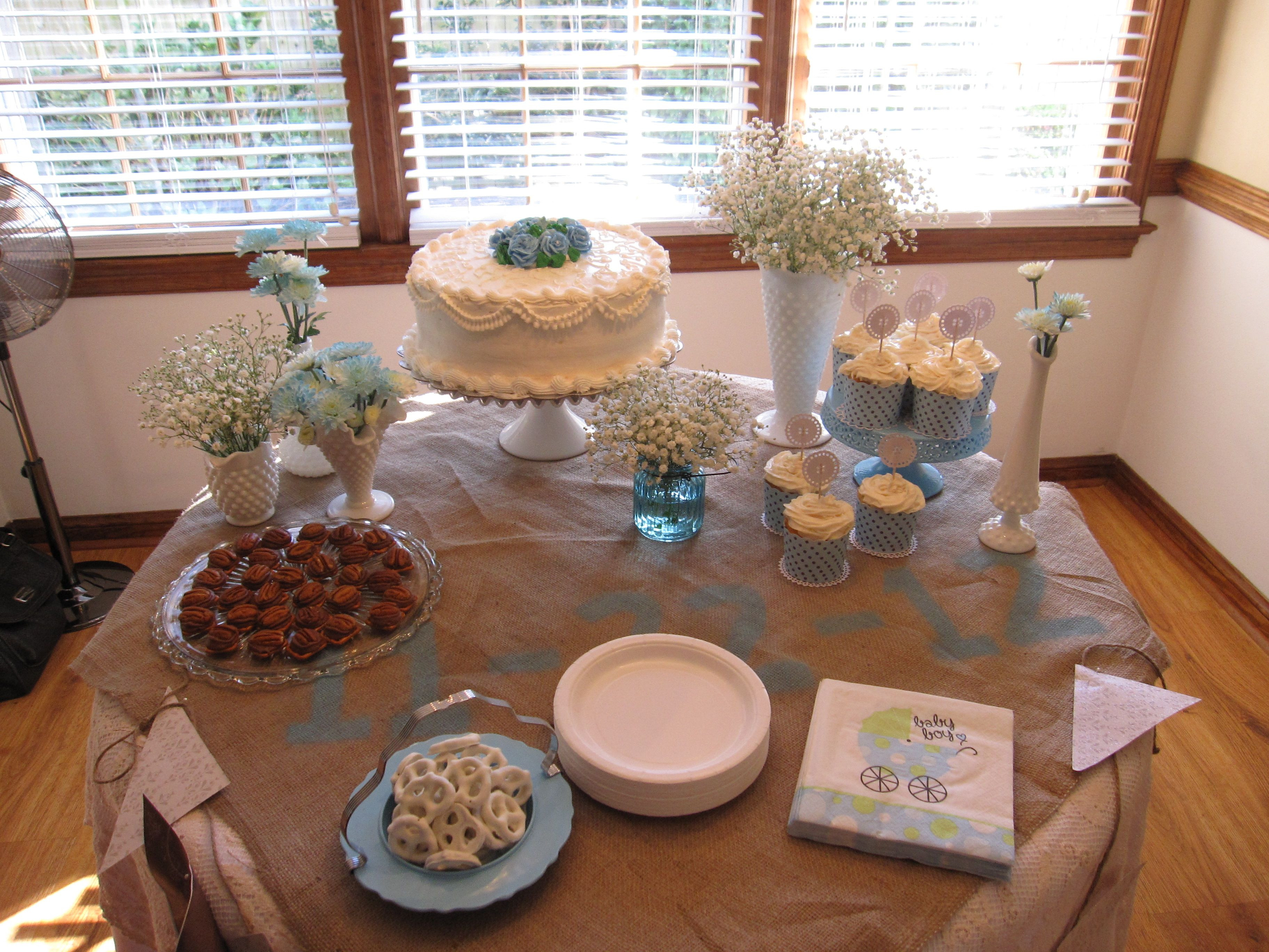 Best ideas about Baby Shower Cake Table
. Save or Pin Baby Boy Shower Cake Table Lets throw a party Now.