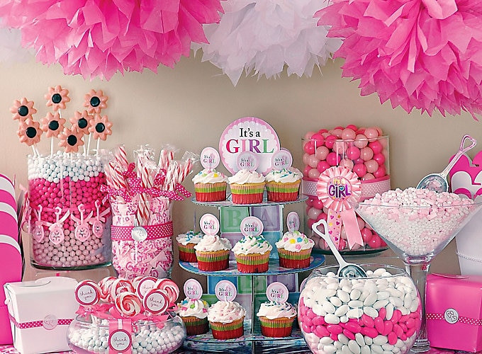 Best ideas about Baby Shower Candy Table Ideas
. Save or Pin Baby Shower Candy Buffet Ideas Party City Now.