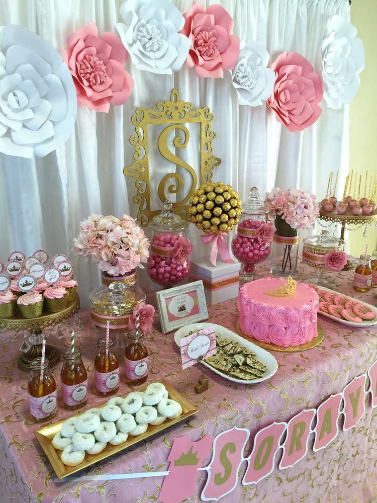 Best ideas about Baby Shower Candy Table Ideas
. Save or Pin Pink and Gold Baby Shower Baby Shower Party Ideas Now.