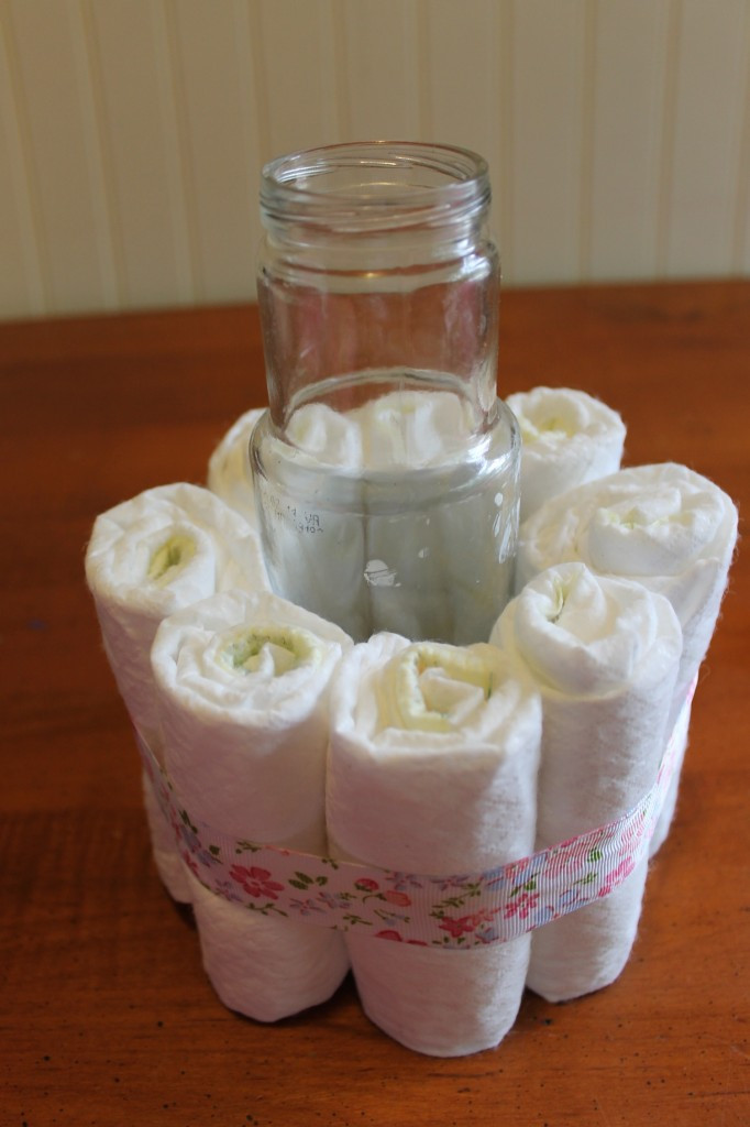 Best ideas about Baby Shower Centerpieces DIY
. Save or Pin DIY Baby Shower Centerpieces Using Diapers Frugal Fanatic Now.
