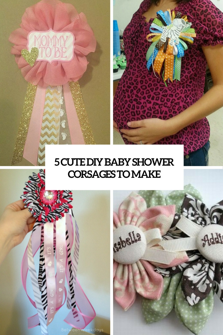 Best ideas about Baby Shower Corsage DIY
. Save or Pin 5 Cute DIY Baby Shower Corsages To Make Shelterness Now.