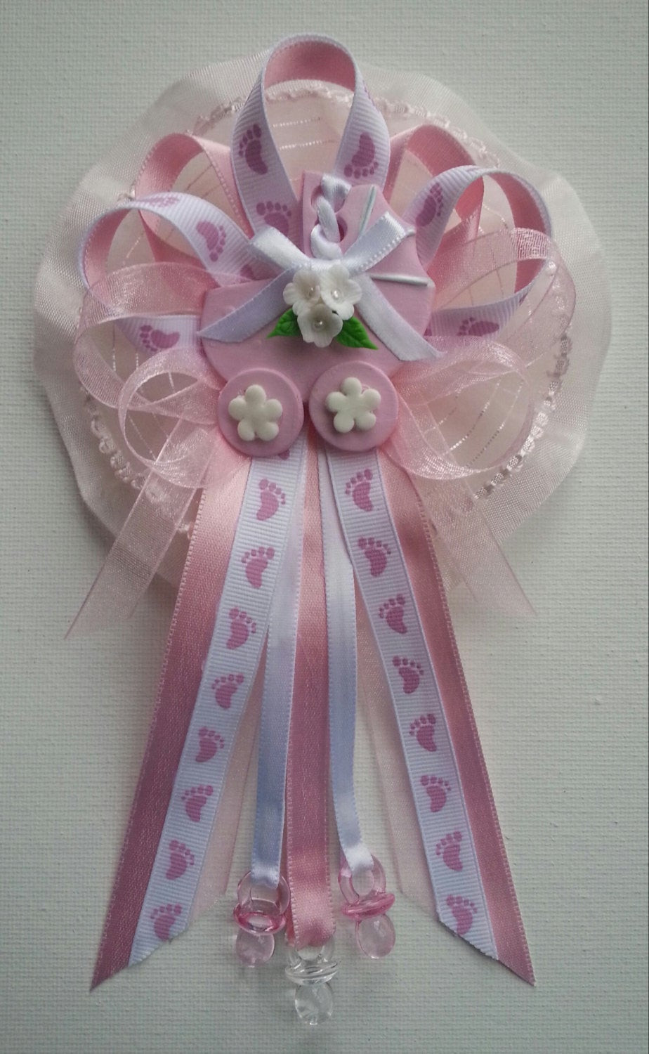 Best ideas about Baby Shower Corsage DIY
. Save or Pin Pink Baby Shower Mommy corsage with carriage by Now.