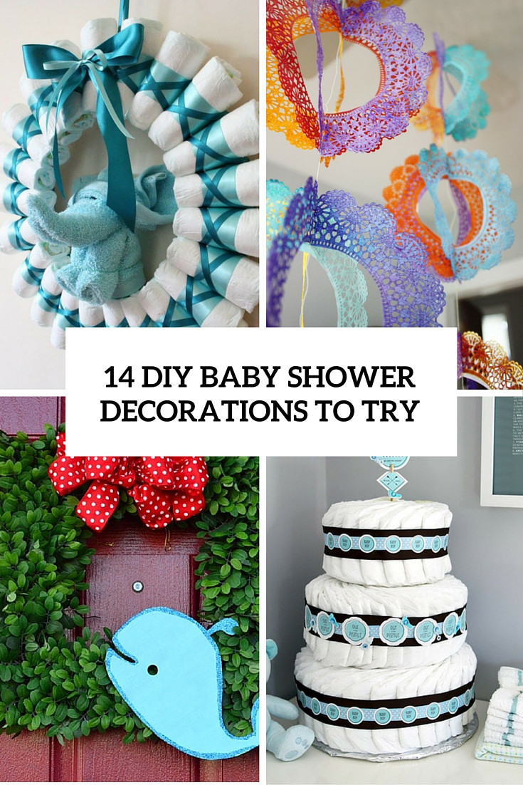 Best ideas about Baby Shower Decorating Ideas DIY
. Save or Pin 14 Cutest DIY Baby Shower Decorations To Try Shelterness Now.