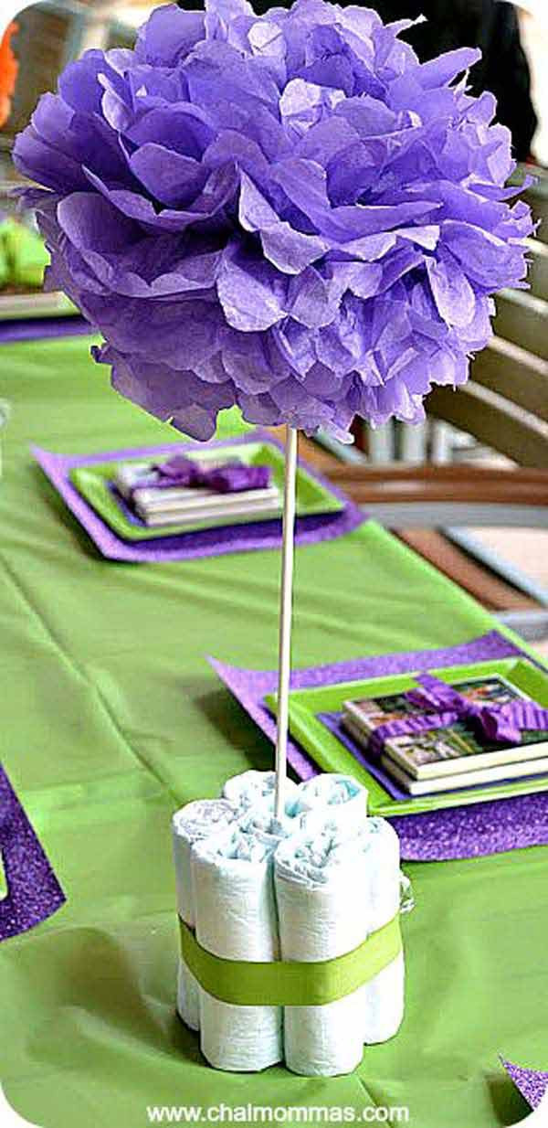 Best ideas about Baby Shower Decorations Ideas DIY
. Save or Pin 22 Cute & Low Cost DIY Decorating Ideas for Baby Shower Party Now.