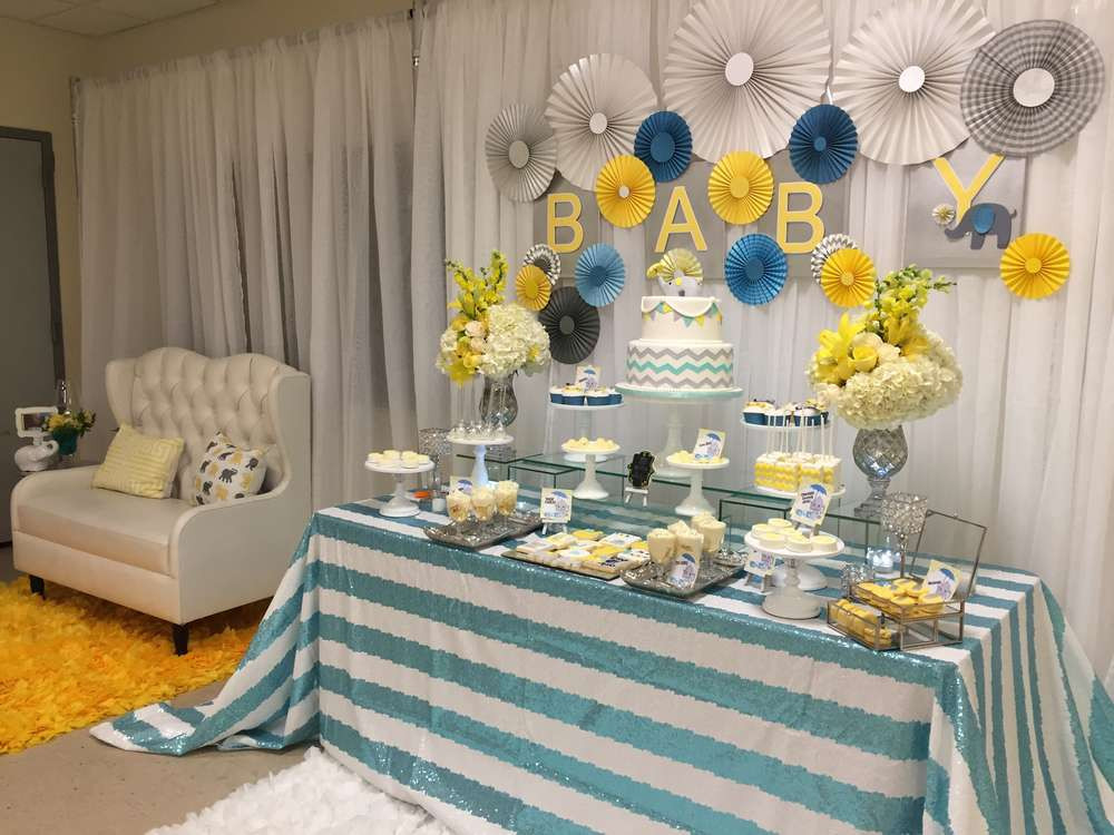 Best ideas about Baby Shower Dessert Table Ideas
. Save or Pin Glam Elephant Baby Shower Baby Shower Ideas Themes Games Now.