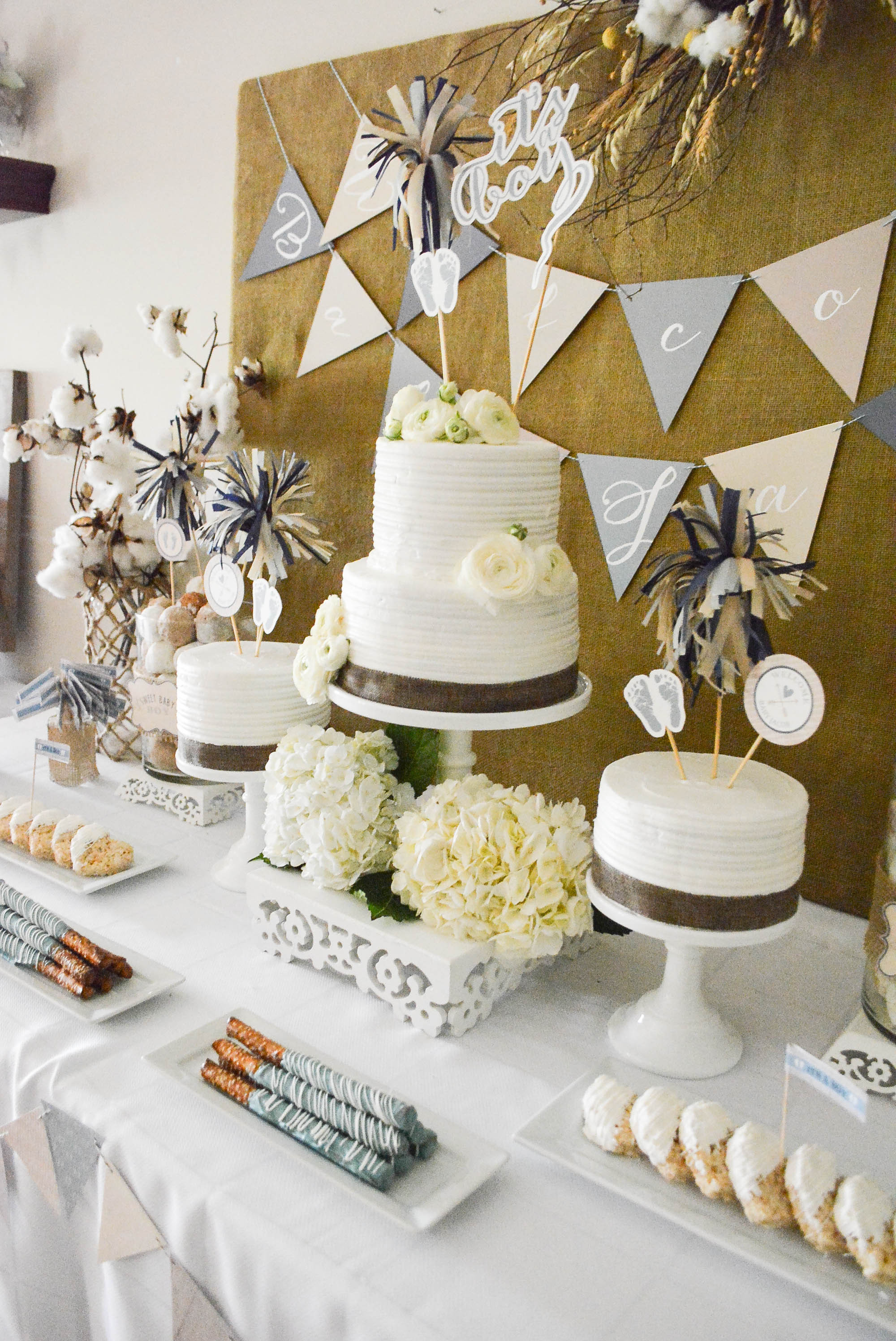 Best ideas about Baby Shower Dessert Table Ideas
. Save or Pin A Rustic Baby Shower Anders Ruff Custom Designs LLC Now.
