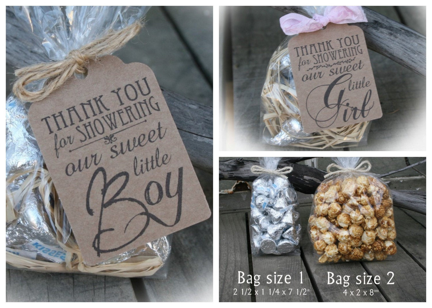 Best ideas about Baby Shower Favours DIY
. Save or Pin Sweet BABY favors Baby Shower Favors 10 90 DIY Bags Favor Now.