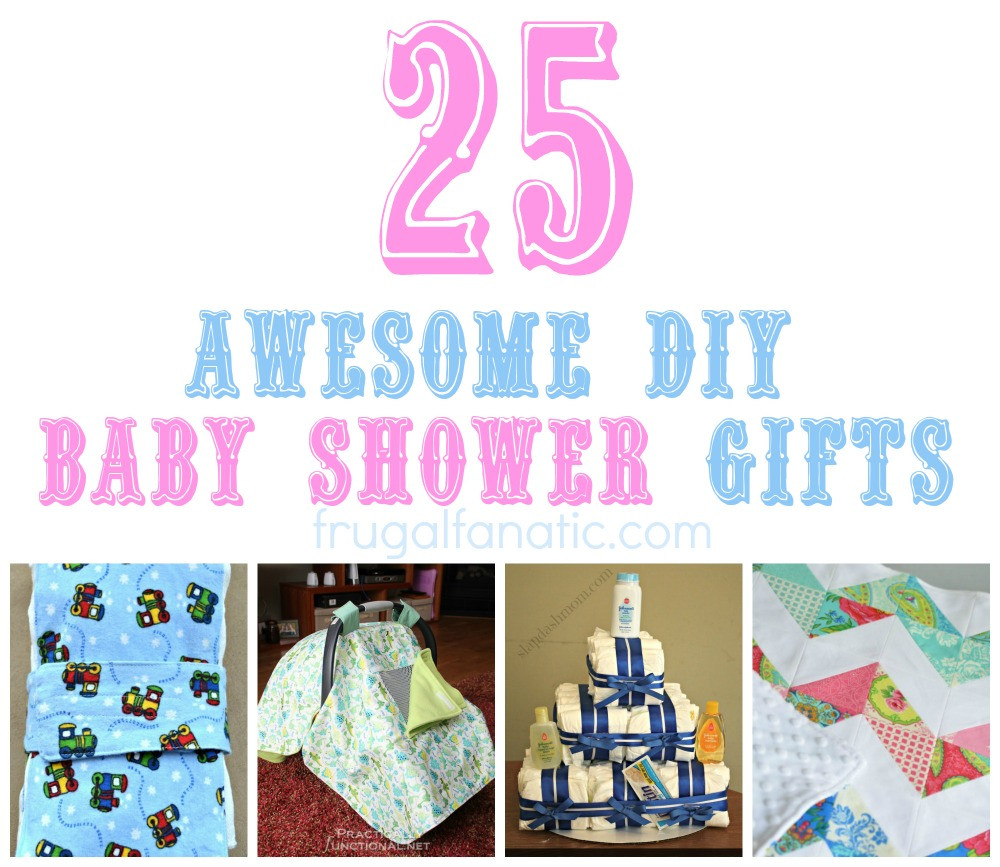 Best ideas about Baby Shower Gift Ideas DIY
. Save or Pin 25 DIY Baby Shower Gifts Frugal Fanatic Now.