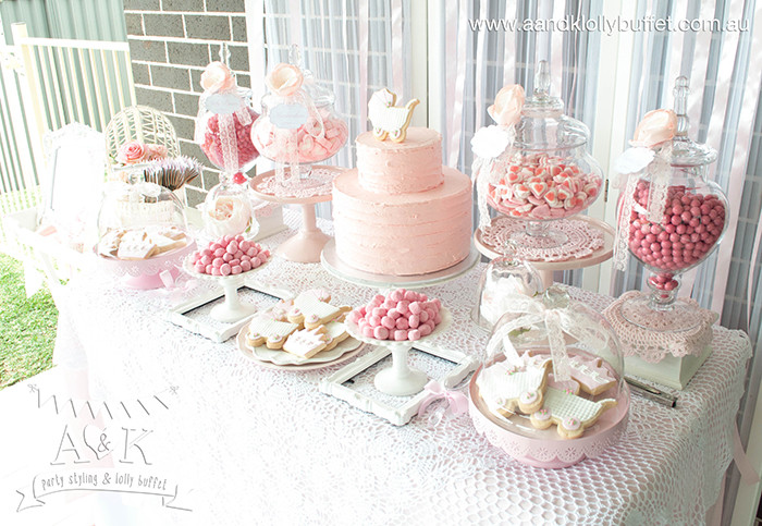 Best ideas about Baby Shower Sweets Table
. Save or Pin PRETTY IN PINK BABY SHOWER Now.