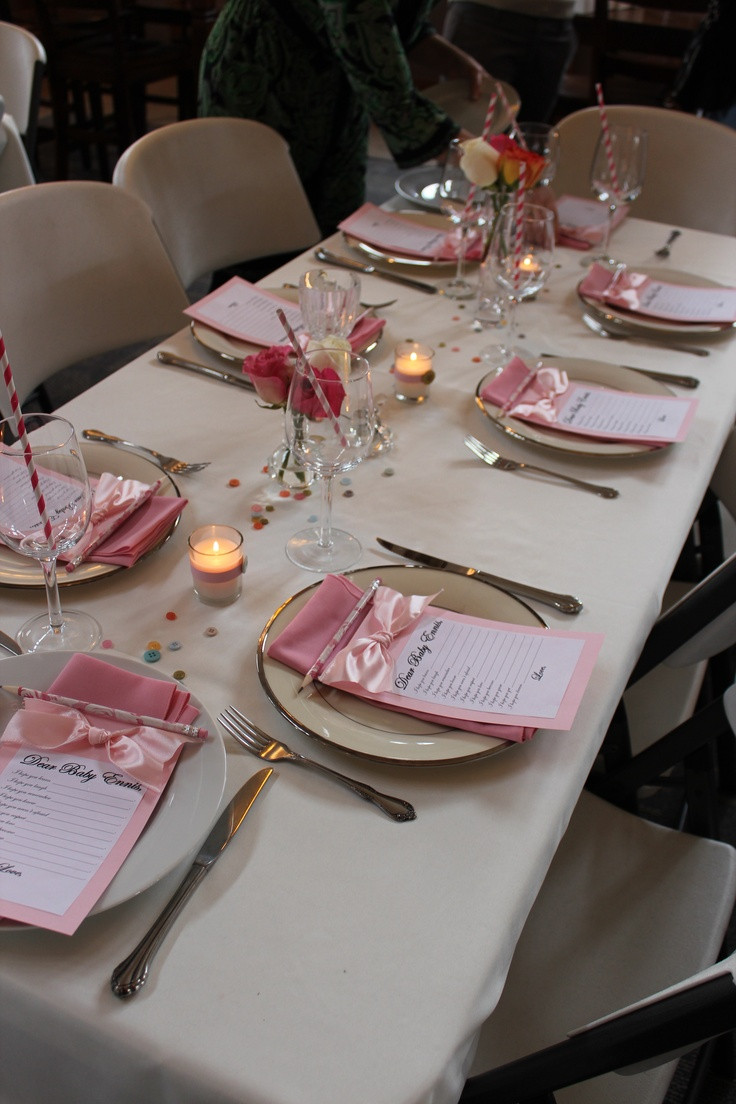 Best ideas about Baby Shower Table Setup
. Save or Pin Baby Shower Table Setting Now.