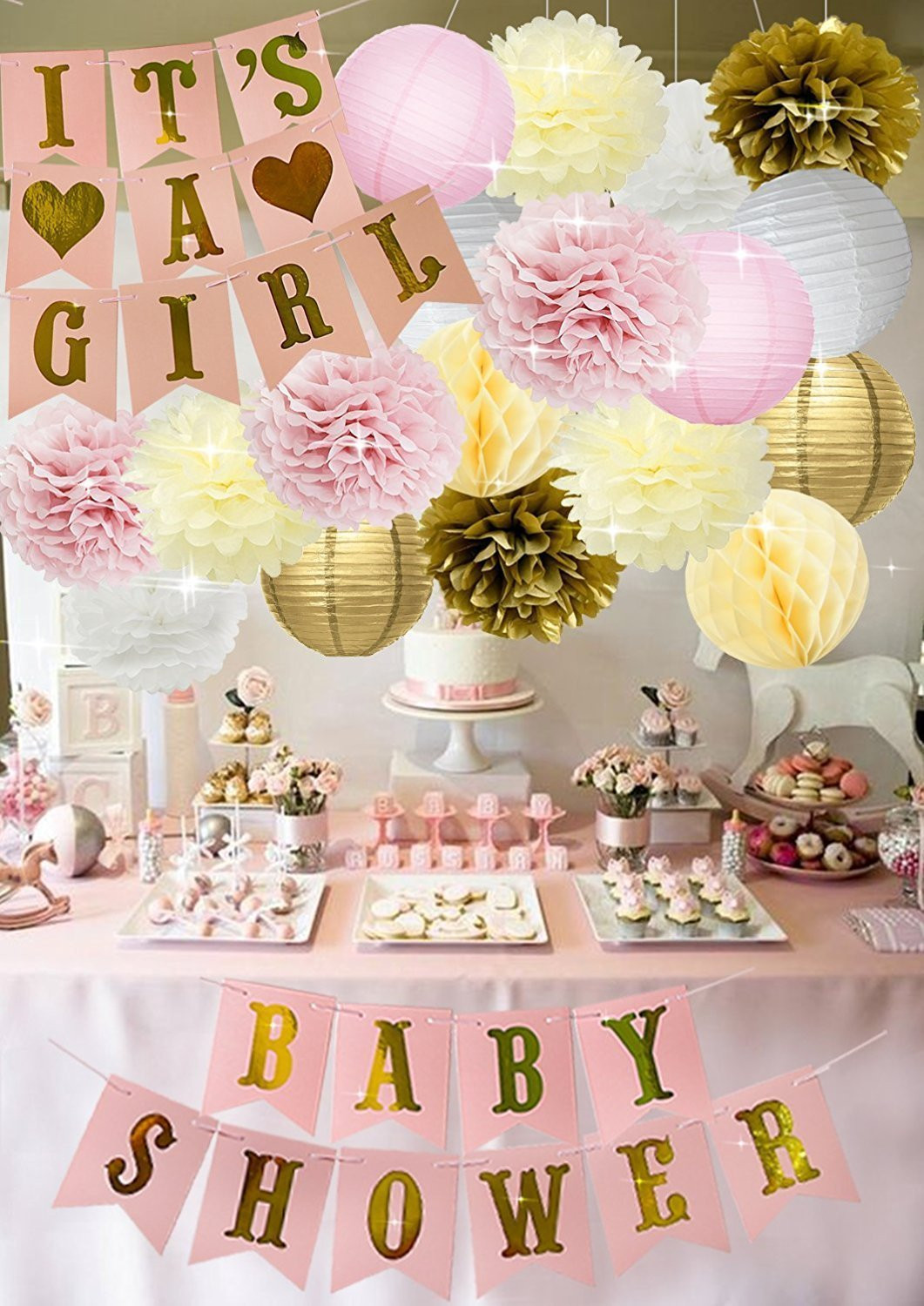 Best ideas about Baby Shower Table Ware
. Save or Pin Amazon Baby Shower Party Decorations Decoration Decor Now.