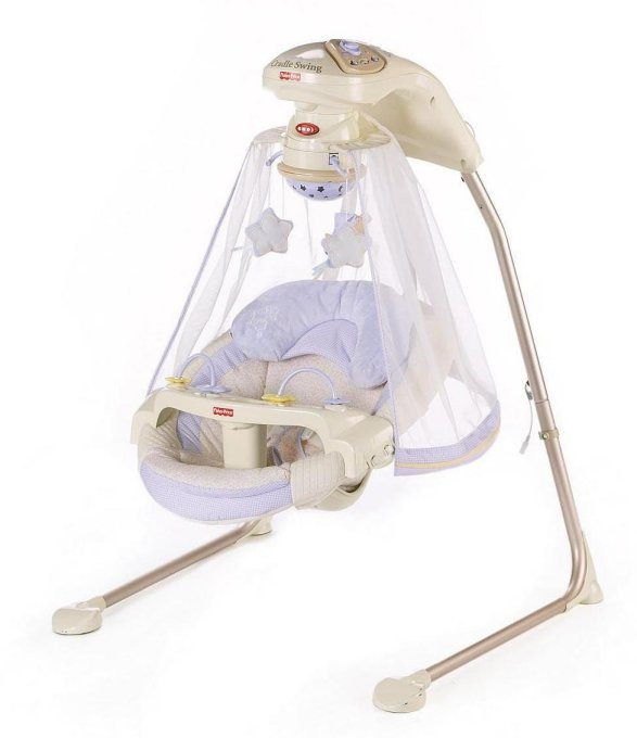 Best ideas about Baby Swing With Lights
. Save or Pin Fisher Price Starlight Papasan Baby Cradle & Swing w Now.