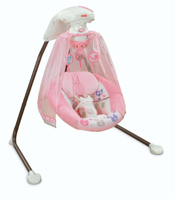 Best ideas about Baby Swing With Lights
. Save or Pin Fisher Price Tree Party Baby Cradle & Swing w Music Now.