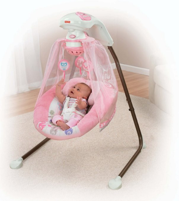 Best ideas about Baby Swing With Lights
. Save or Pin Fisher Price Tree Party Baby Cradle & Swing w Music Now.