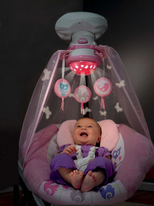 Best ideas about Baby Swing With Lights
. Save or Pin Fisher Price Tree Party Baby Cradle & Swing w Music Now.