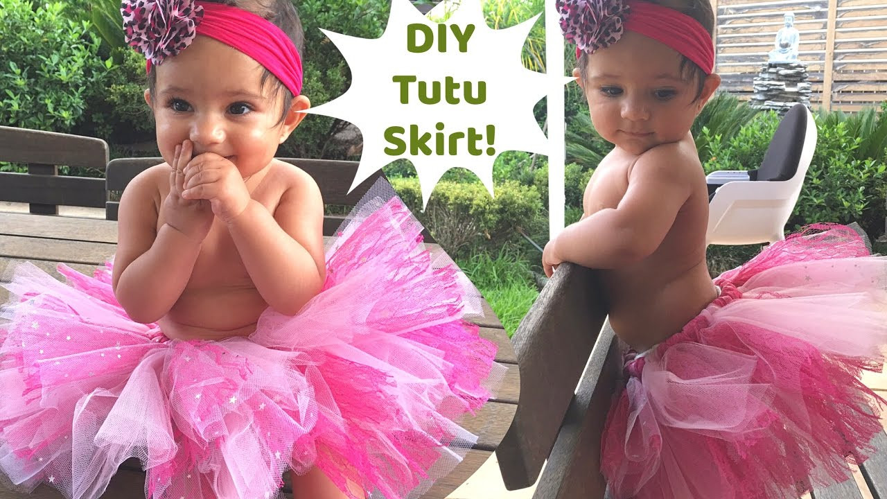 Best ideas about Baby Tutus DIY
. Save or Pin No Sew Tutu skirt for baby Now.