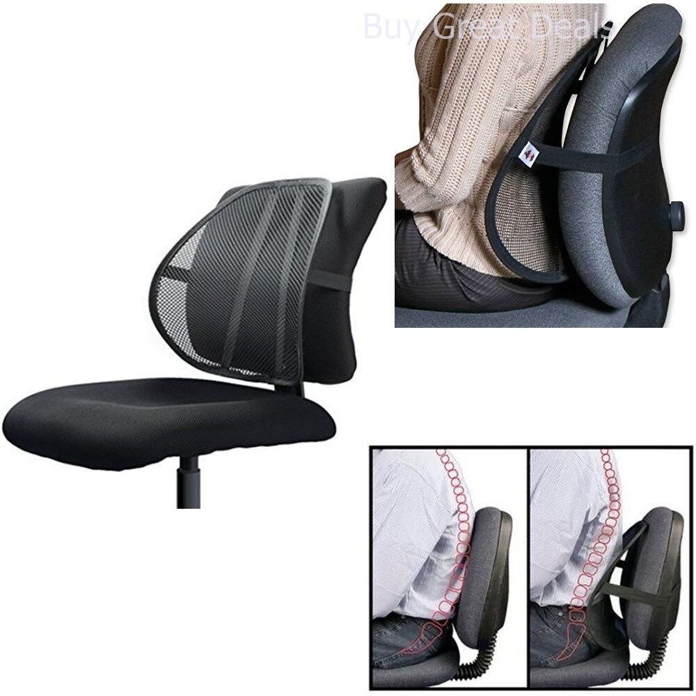 Best ideas about Back Support For Office Chair
. Save or Pin Lumbar Support For fice Chair Car Mesh Back Pain Relief Now.