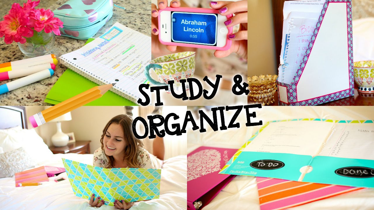 Best ideas about Back To School Organization DIY
. Save or Pin Study Tips & DIY Organization for Back to School Now.