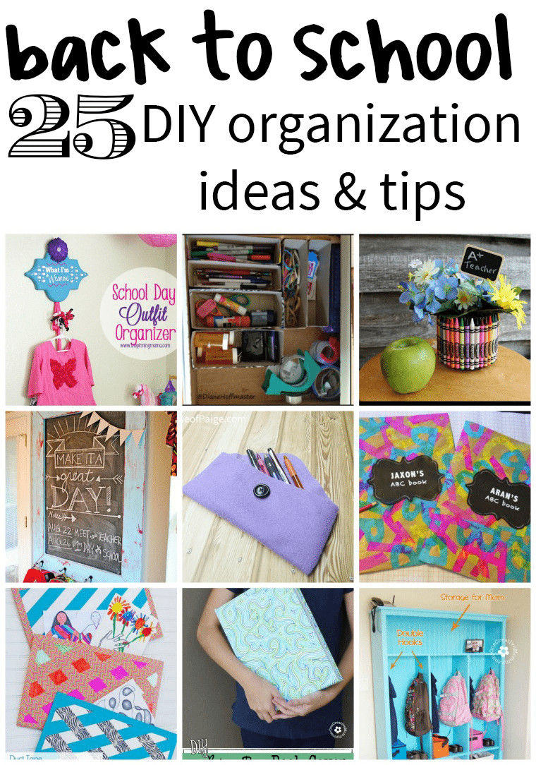 Best ideas about Back To School Organization DIY
. Save or Pin 25 Back to School DIY Organization Ideas Juggling Act Mama Now.