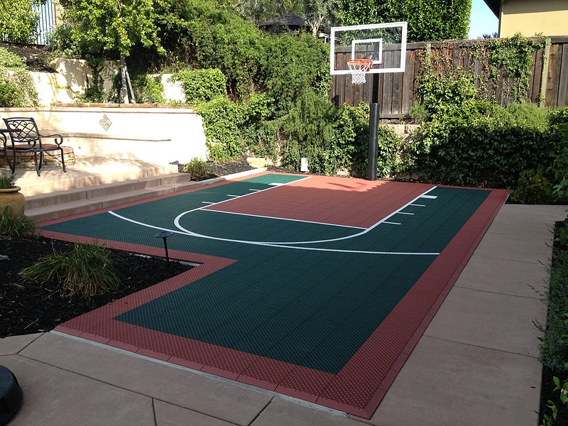 Best ideas about Backyard Basketball Court . Save or Pin VersaCourt Now.