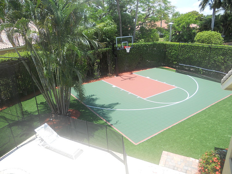 Best ideas about Backyard Basketball Court . Save or Pin VersaCourt Now.
