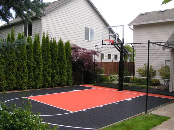 Best ideas about Backyard Basketball Court . Save or Pin Backyard Basketball Court Ideas To Help Your Family Be e Now.