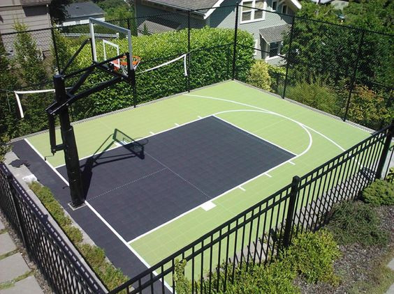 Best ideas about Backyard Basketball Court . Save or Pin Backyard Basketball Court Ideas To Help Your Family Be e Now.