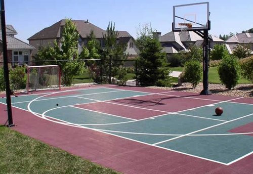 Best ideas about Backyard Basketball Court . Save or Pin Basketball – Backyard Games Landscaping Network Now.
