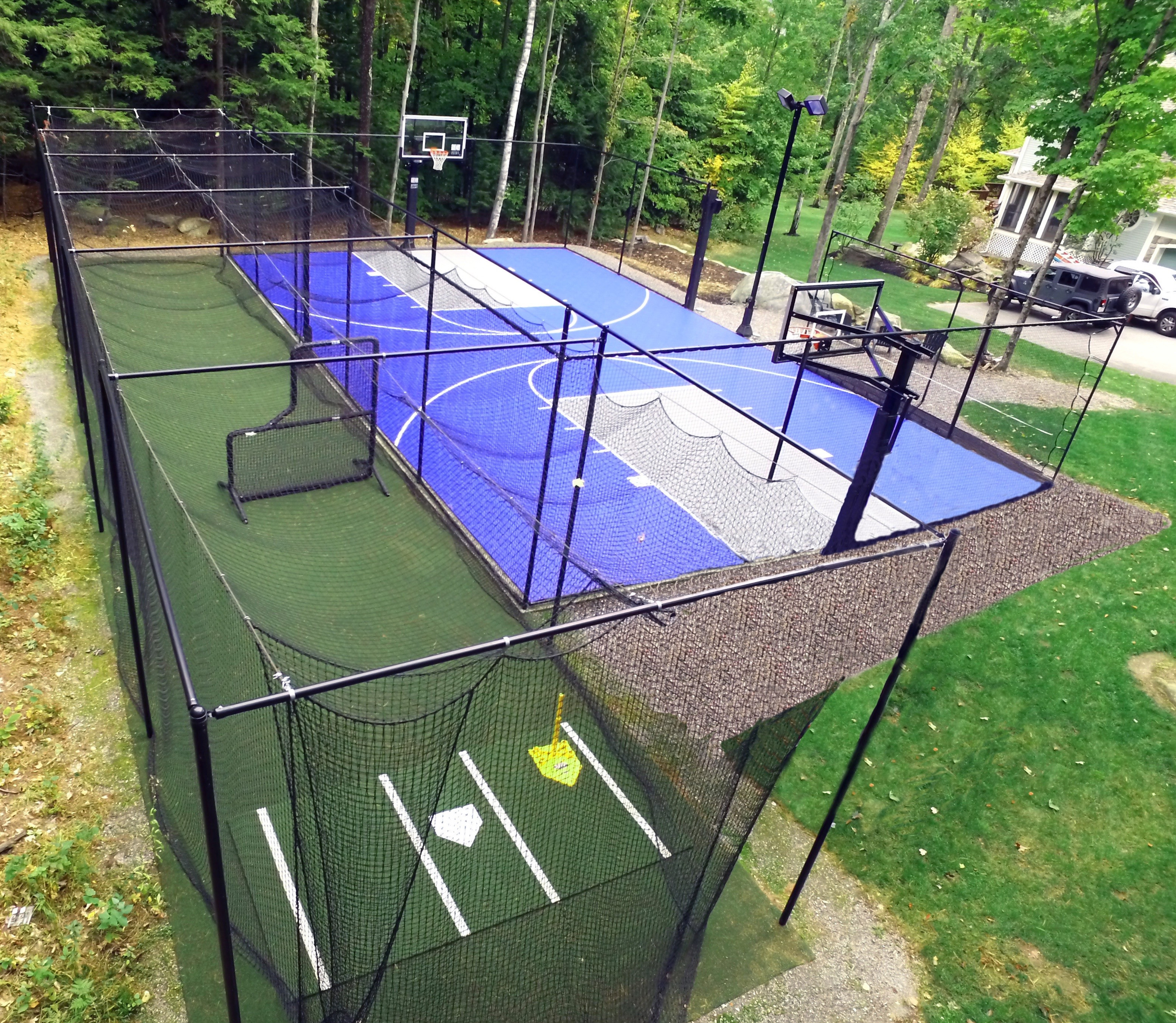 Best ideas about Backyard Batting Cages
. Save or Pin Residential Backyard Courts for Newton Southborough and Now.