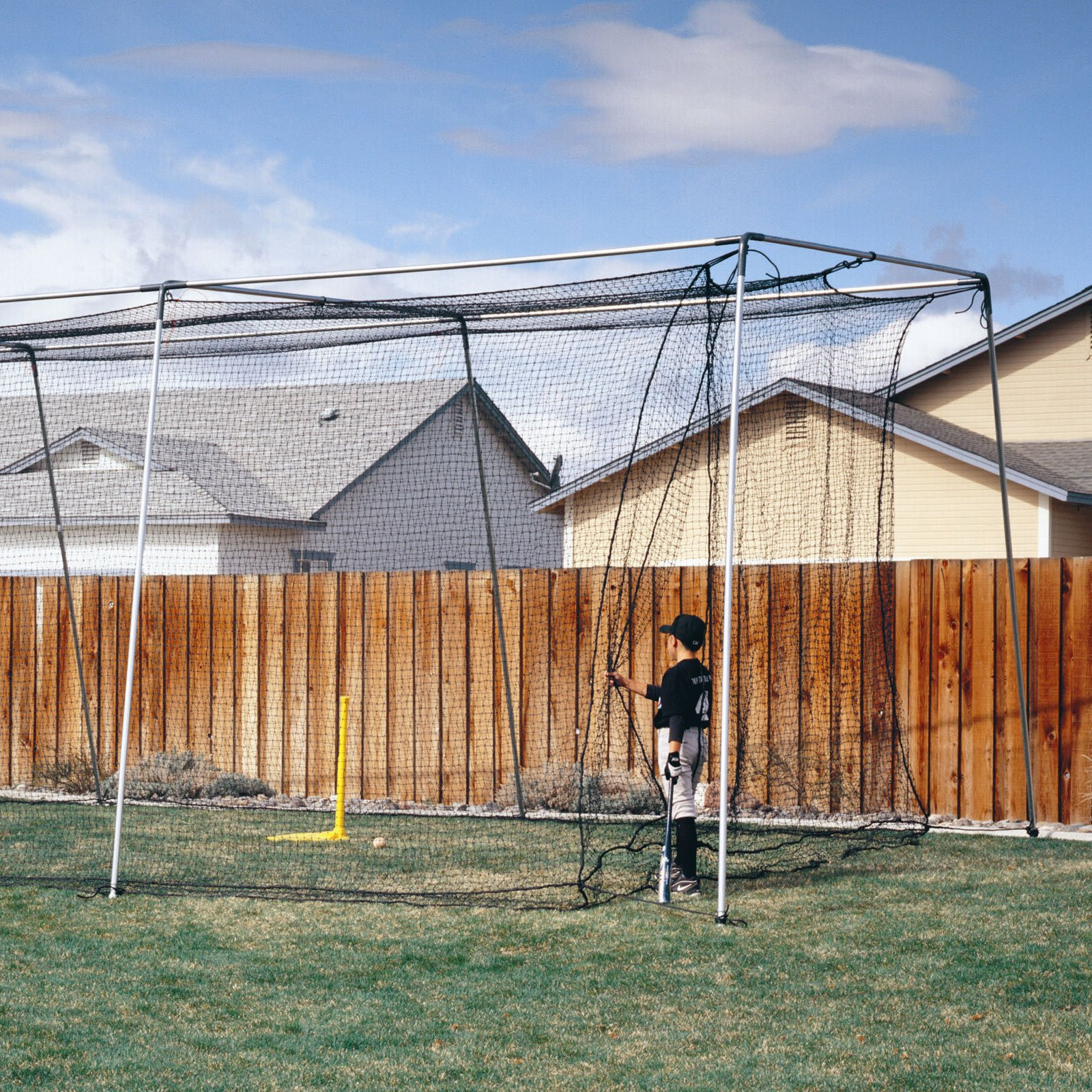 Best ideas about Backyard Batting Cages
. Save or Pin ATEC Backyard Batting Cage Replacement Net 70L ft Now.